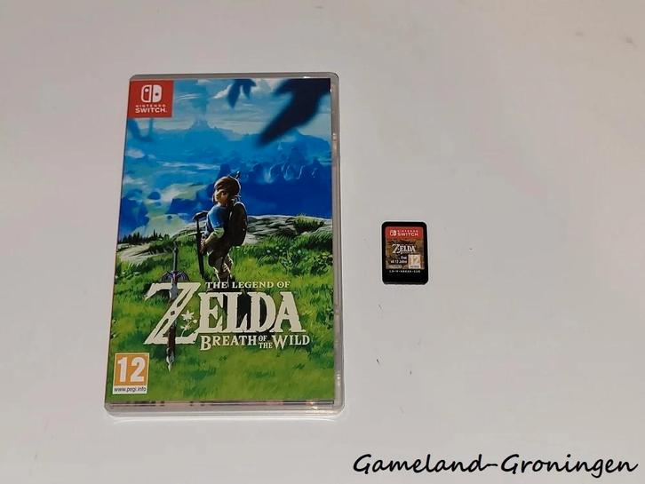 The Legend of Zelda Breath of the Wild (Switch), Spelcomputers en Games, Games | Nintendo Switch, Gebruikt, 1 speler, Vanaf 3 jaar