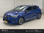 Renault Clio 1.6 E-Tech Hybrid 145 Techno / NL auto / Naviga, Stof, Gebruikt, Euro 6, Blauw