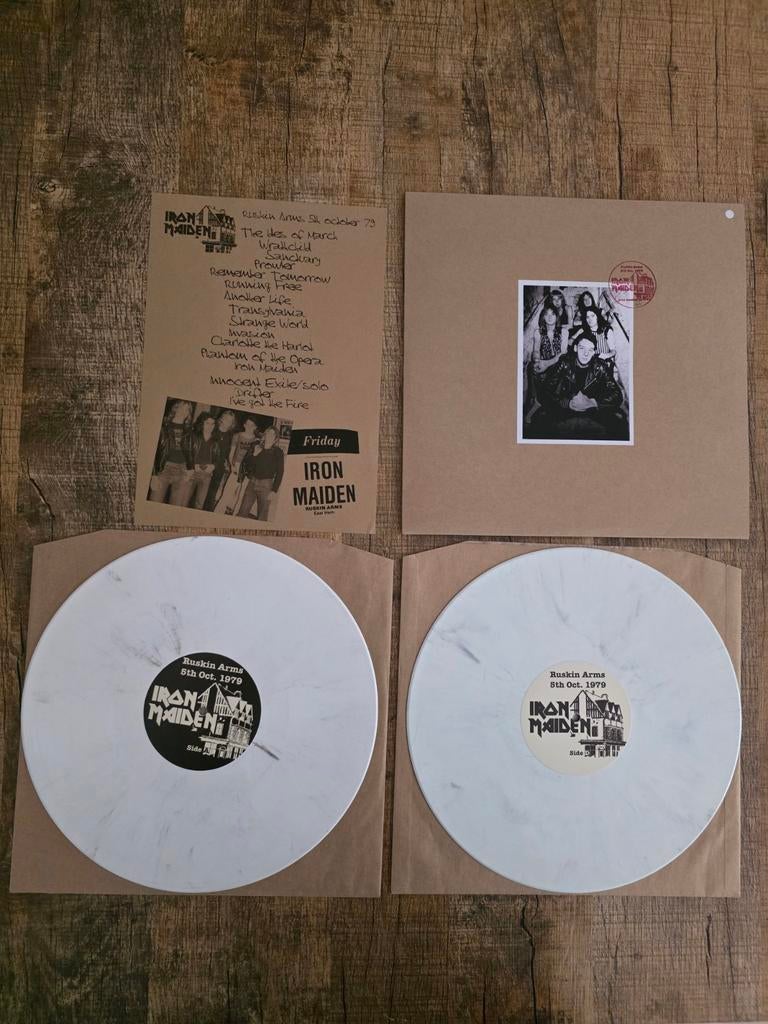 Iron Maiden Ruskin Arms 1979 Live, Cd's en Dvd's, Vinyl | Hardrock en Metal, Ophalen of Verzenden, Nieuw in verpakking