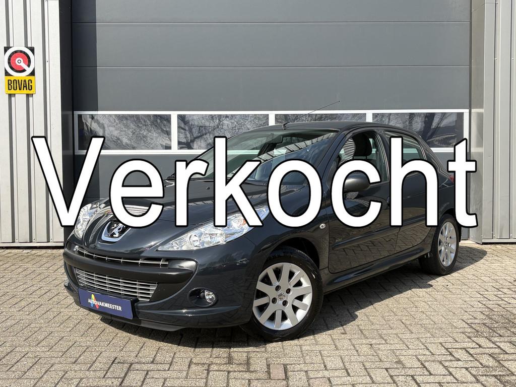 Peugeot 206+ 1.4 Sportium | Airco | Cruise Control | NAP | T, Stof, Zwart, 4 cilinders, Met garantie (alle)