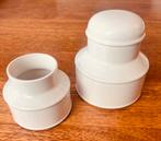 Wedgwood Stonehenge midwinter plain white 2x suikerpot, Huis en Inrichting, Ophalen of Verzenden, Zo goed als nieuw, Overige typen