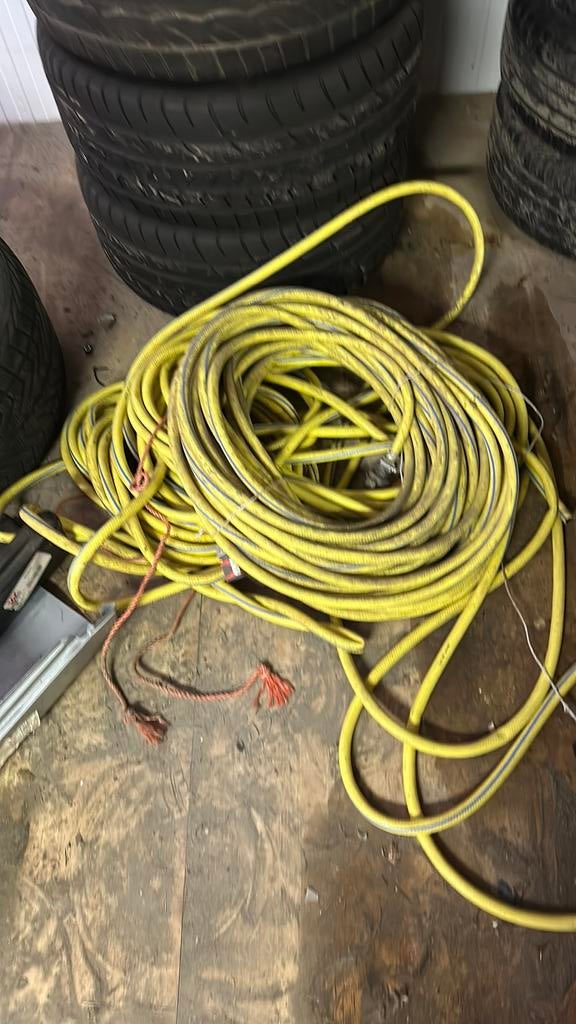 Tuinslang, Ophalen, Tuinslang