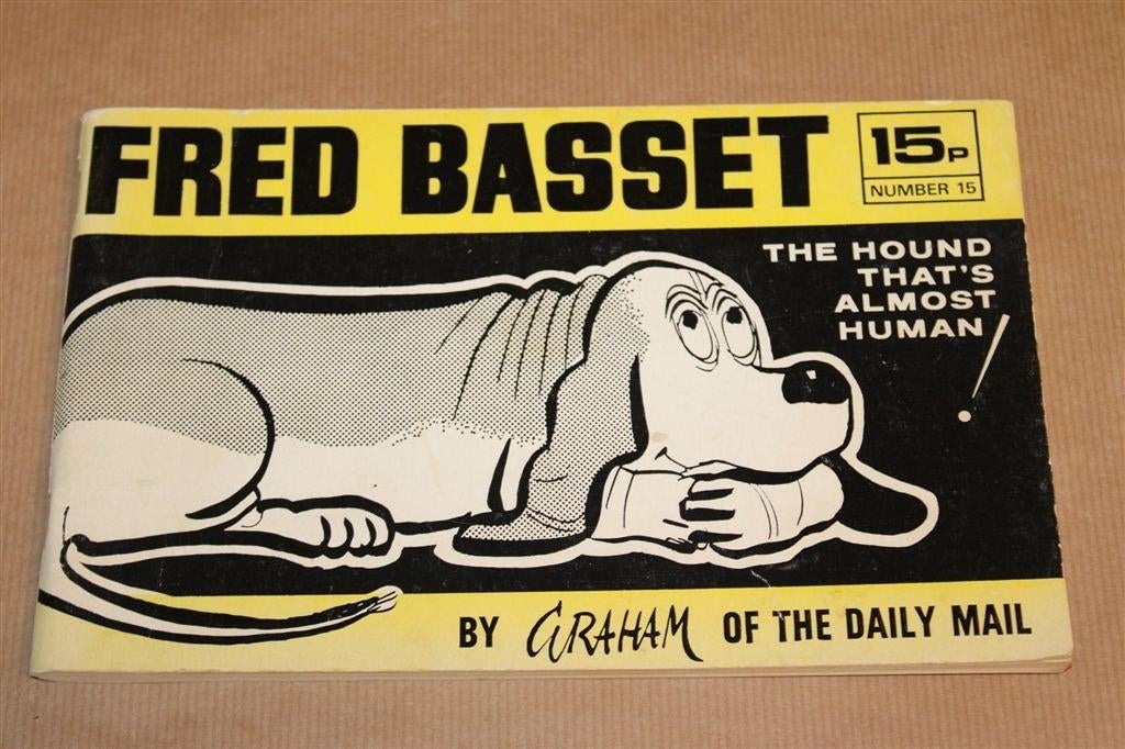 Fred Basset No. 15 — Strip Basset Hound 1971 [EN], Eén stripboek, Ophalen of Verzenden, Gelezen