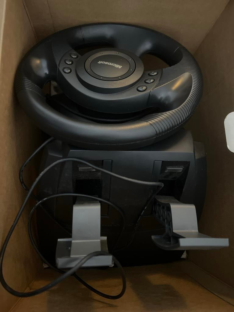 SideWinder Racing Wheel Set voor Microsoft, Ophalen of Verzenden, Gebruikt, Racen en Vliegen