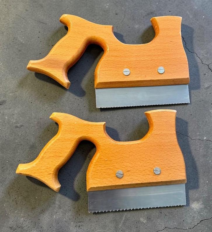 Set vintage trapzagen – Duitsland – jaren 70 – NOS, Antiek en Kunst, Antiek | Gereedschap en Instrumenten, Ophalen of Verzenden