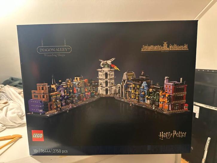 LEGO Harry Potter Diagon Alley (76444) – Nieuw & ongeopend, Verzamelen, Harry Potter, Zo goed als nieuw, Actiefiguurtje, Ophalen of Verzenden