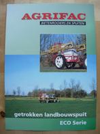 Agrifac Getrokken Landbouwspuit Brochure ca 2005, Folder, Verzenden, Zo goed als nieuw, Agrifac