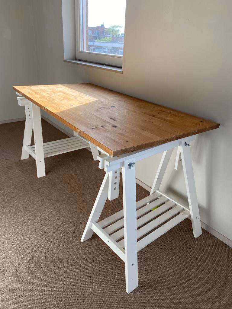 IKEA Tekentafel / Bureau - In hoogte verstelbaar, Ophalen, Overige typen, Gebruikt, Scandinavisch