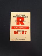 Seizoenskaart 1986-87 Feyenoord., Verzenden, Zo goed als nieuw, Feyenoord