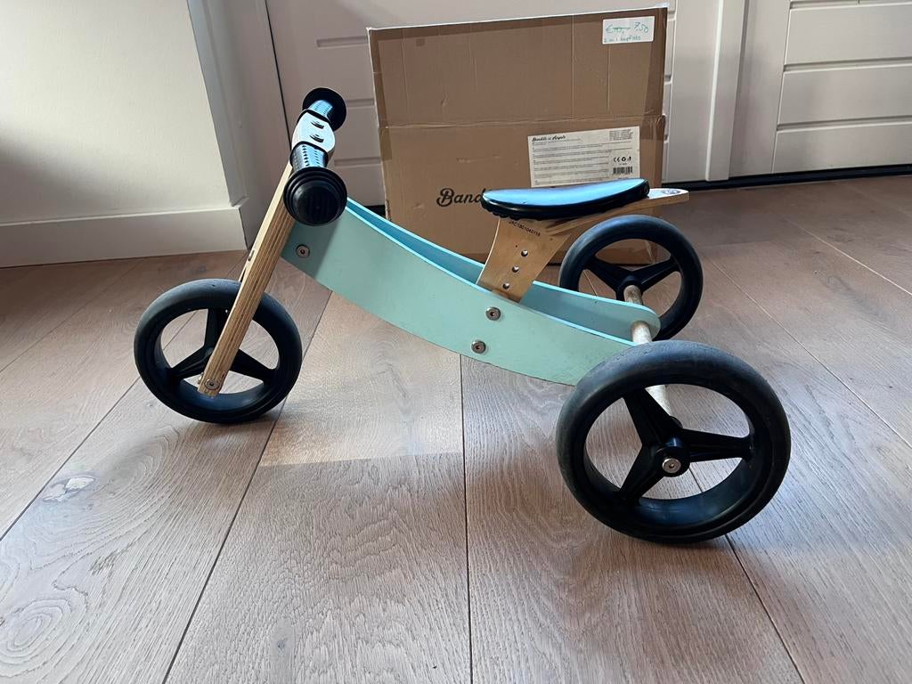 Bandit and Angels houten loopfiets, Ophalen, Gebruikt, Loopfiets