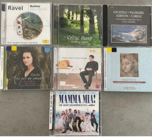 7 CD barok Haydn Rial Scholl Purcell Ravel Bolero Spero Harp, Cd's en Dvd's, Cd's | Klassiek, Gebruikt, Barok, Ophalen of Verzenden