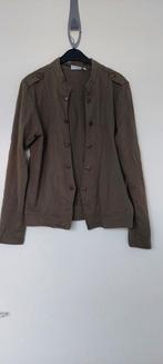 Leger groen jasje mt L, Kleding | Dames, Ophalen of Verzenden, Zo goed als nieuw, Groen