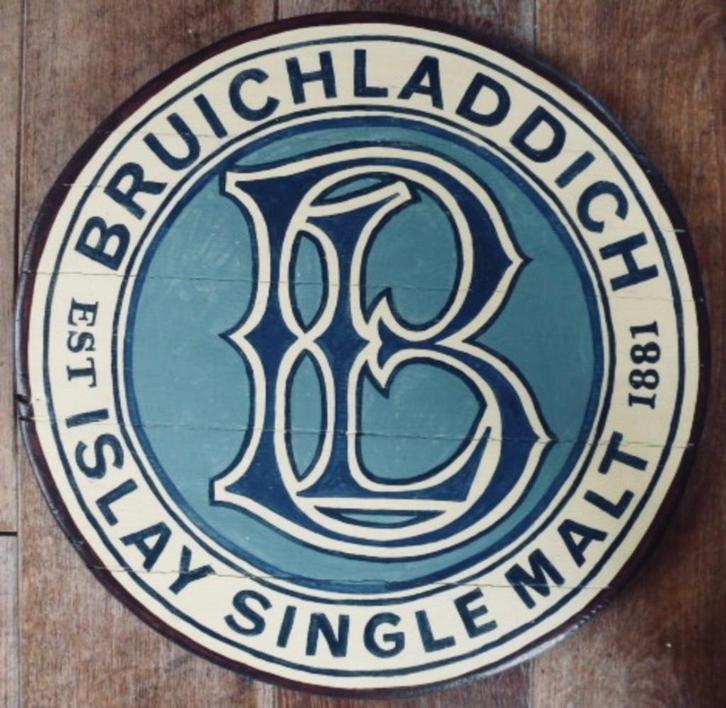 Handgeschilderd pubbord/Schotse whisky/Bruichladdich/whiskey, Verzamelen, Merken en Reclamevoorwerpen, Nieuw, Reclamebord, Ophalen of Verzenden