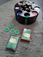 Poker set, Hobby en Vrije tijd, Gezelschapsspellen | Kaartspellen, Ophalen, Zo goed als nieuw