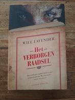 W. Lavender - Het verborgen raadsel, Ophalen of Verzenden, Zo goed als nieuw, W. Lavender