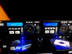 19" (19 inch) DJ-set Pro dubbele CD speler & besturing, Ophalen of Verzenden, Zo goed als nieuw, Dj-set, Overige merken