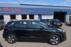 Kia Niro 1.6 GDi Hybrid DynamicLine , CLIMATR , CR CONTR , A, Leder en Stof, Zwart, Origineel Nederlands, 1390 kg