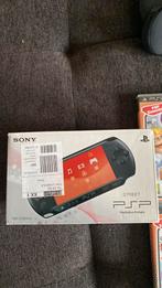 Sony PSP Street Mat Black met 9 PSP Spelen, Spelcomputers en Games, Spelcomputers | Sony PSP, Ophalen of Verzenden, PSP, Zo goed als nieuw