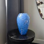 Mooie Murano vaas - Blauw glas, Ophalen, Blauw, Minder dan 50 cm, Glas