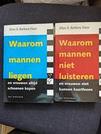2 Boeken Allan & Barbara Pease: Man/Vrouw Verschillen, Ophalen of Verzenden, Zo goed als nieuw, Cognitieve psychologie, Allan & Barbara Pease