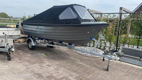 Tender sloep Nautic boats 560, Watersport en Boten, Sloepen, Zo goed als nieuw, 10 tot 30 pk, 3 tot 6 meter, Buitenboordmotor