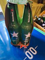 3 heineken extra cold bier flesje 400ml kunstof, Ophalen of Verzenden, Zo goed als nieuw, Flesje(s), Heineken