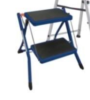 Opstapje / Huishoudtrap 2-  treden ( Nieuw)., Doe-het-zelf en Verbouw, Ladders en Trappen, Nieuw, Minder dan 2 meter, Ophalen of Verzenden
