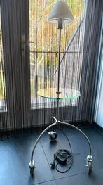 JAN DES BOUVRIE QUASAR DESIGN LAMP OP WIELEN, Ophalen, Gebruikt, Minder dan 100 cm, DESIGN