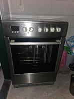 Pelgrim PF6164 elektrische fornuis met oven, Ophalen, 4 kookzones, Zo goed als nieuw, 85 tot 90 cm