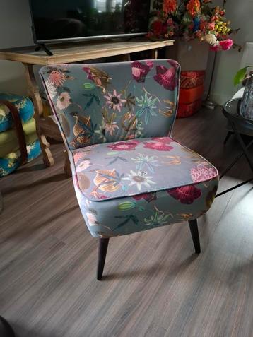 Fauteuil velvet wehkamp home coco flowers beschikbaar voor biedingen