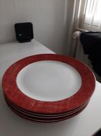 Set van 6 Nieuwe Platte Borden Doorsnee 28 CM, Gebruikt, Ophalen of Verzenden, Bord(en), Effen