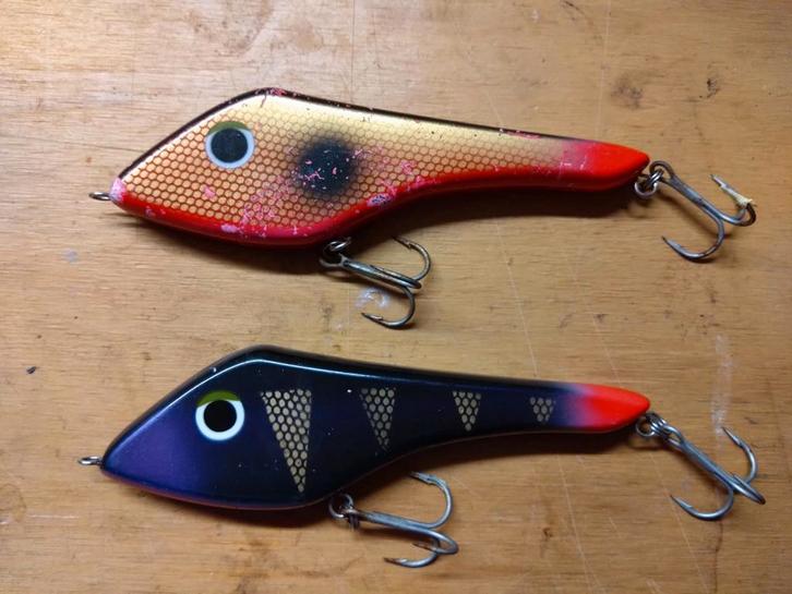 Abu Fathead Killer Set - Zwart Paars & Roze Goud, Watersport en Boten, Hengelsport | Roofvissen, Overige typen, Ophalen of Verzenden