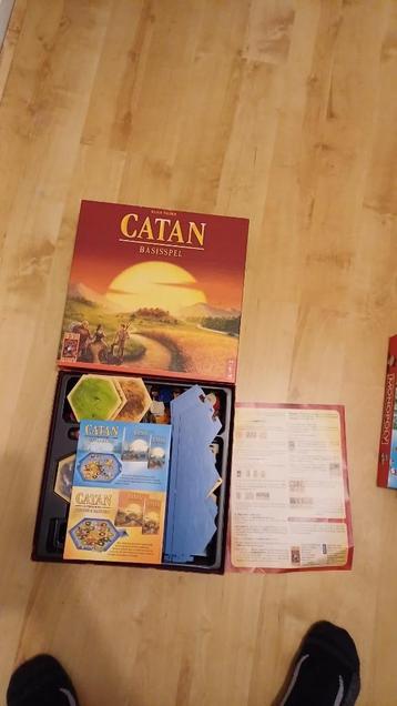 bordspel Kolonisten v Catan plastic speelstukken basis versi beschikbaar voor biedingen