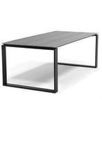 Zgan  tuintafel polywood 2,13x1,03, Tuin en Terras, Tuintafels, Ophalen, Zo goed als nieuw, Rechthoekig, Aluminium