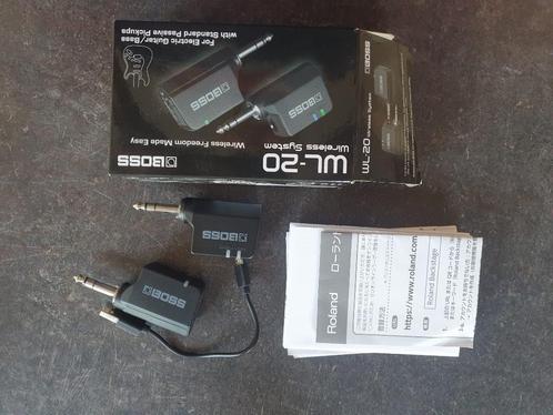 Wireless system elektrisch gitaar BOSS WL-20 (draadloos), Muziek en Instrumenten, Snaarinstrumenten | Gitaren | Elektrisch, Zo goed als nieuw