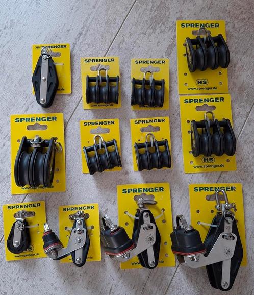 Partij sprenger watersport blokken, Watersport en Boten, Accessoires en Onderhoud, Nieuw, Lijn of Blok, Ophalen of Verzenden