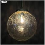 Vintage glazen hanglampen 2 op voorraad Lamp Pendellamp, Ophalen, Nn, Vintage, Nb