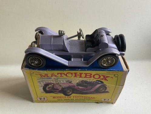 Matchbox Models of Yesteryear zeer mooie Mercer Raceabout mb, Hobby en Vrije tijd, Modelauto's | 1:43, Zo goed als nieuw, Auto
