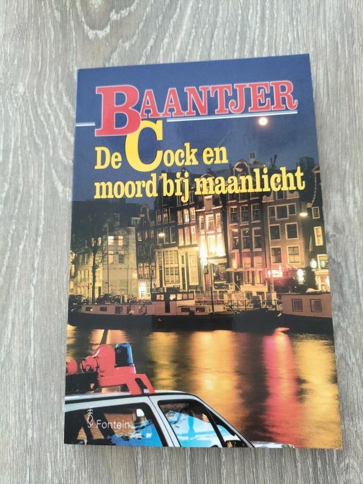 A.C. Baantjer - De Cock en moord bij maanlicht, Boeken, Thrillers, Zo goed als nieuw, Ophalen of Verzenden