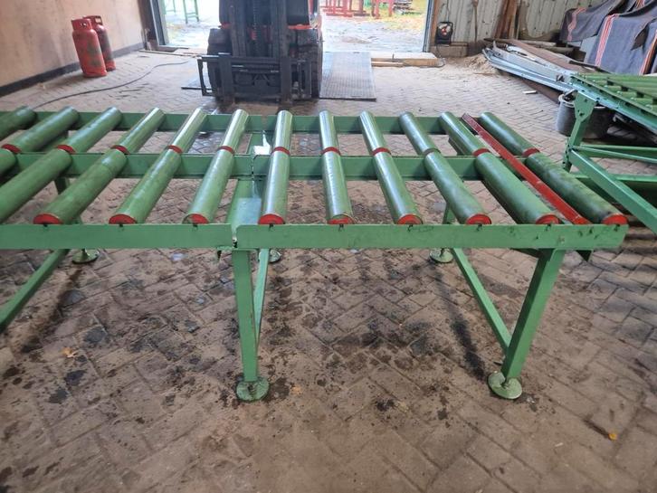 Metalen rollenbaan 320 hoogte verstelbaar 3000 kg belastbaar, Doe-het-zelf en Verbouw, Werkbanken, Ophalen of Verzenden