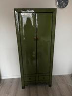 Hoogglans handgeschilderde kast met deuren en lades, Huis en Inrichting, Ophalen, 50 tot 100 cm, Zo goed als nieuw, Met lade(s)