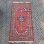 Handgeknoopt tapijt / kleed - Rood, Ophalen of Verzenden