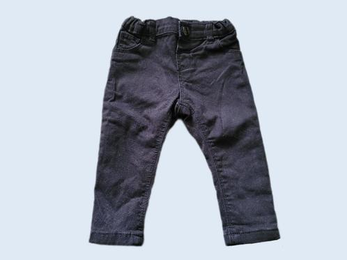 Zwarte zachte gevoerde spijkerbroek maat 74 ~ MP3033, Kinderen en Baby's, Babykleding | Maat 74, Zo goed als nieuw, Jongetje, Broekje