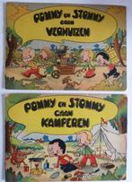 Pommy en Stommy 2 antieke stripboeken Hans Nije 1945, Meerdere stripboeken, Ophalen of Verzenden, Gelezen