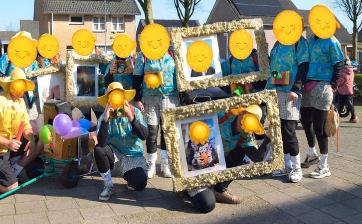 Loopgroep optocht Carnaval, Kleding | Heren, Carnavalskleding en Feestkleding, Gedragen, Kleding, Carnaval, Maat 52/54 (L), Ophalen