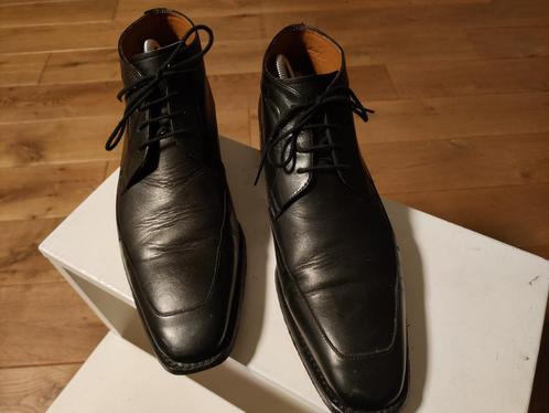 Van Bommel maat 8H, Kleding | Heren, Schoenen, Zo goed als nieuw, Veterschoenen, Zwart, Ophalen of Verzenden