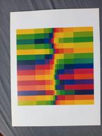 Richard P.Lohse geometrisch abstract 1967 Offset Prent 1985, Antiek en Kunst, Kunst | Overige Kunst, Verzenden