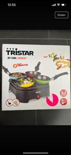 Tristar wokset wok, Ophalen of Verzenden, Zo goed als nieuw, 4 t/m 7 personen