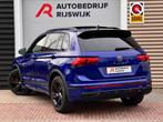 Volkswagen Tiguan 1.5 TSI 3x R-Line Pano/Matrix/Keyless/Came, 12 maanden, 15 km/l, 4 cilinders, Blauw