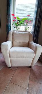 senioren fauteuil stof, Huis en Inrichting, Fauteuils, 75 tot 100 cm, Gebruikt, Stof, 75 tot 100 cm